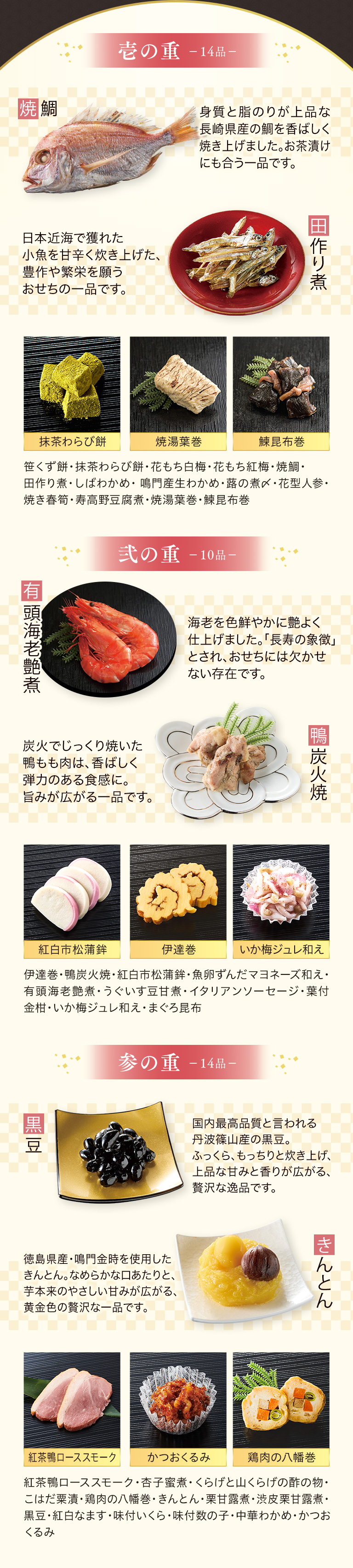 お届けセット内容